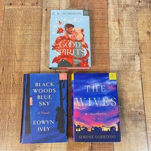 Book Of The Month Hardcover Book Bundle Good Spirits Black Woods Eowyn Ivey